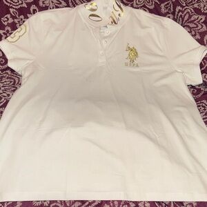 U.S. Polo Assn. White Polo Shirt